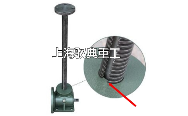 SWL蝸輪絲桿升降機防旋轉槽的作用